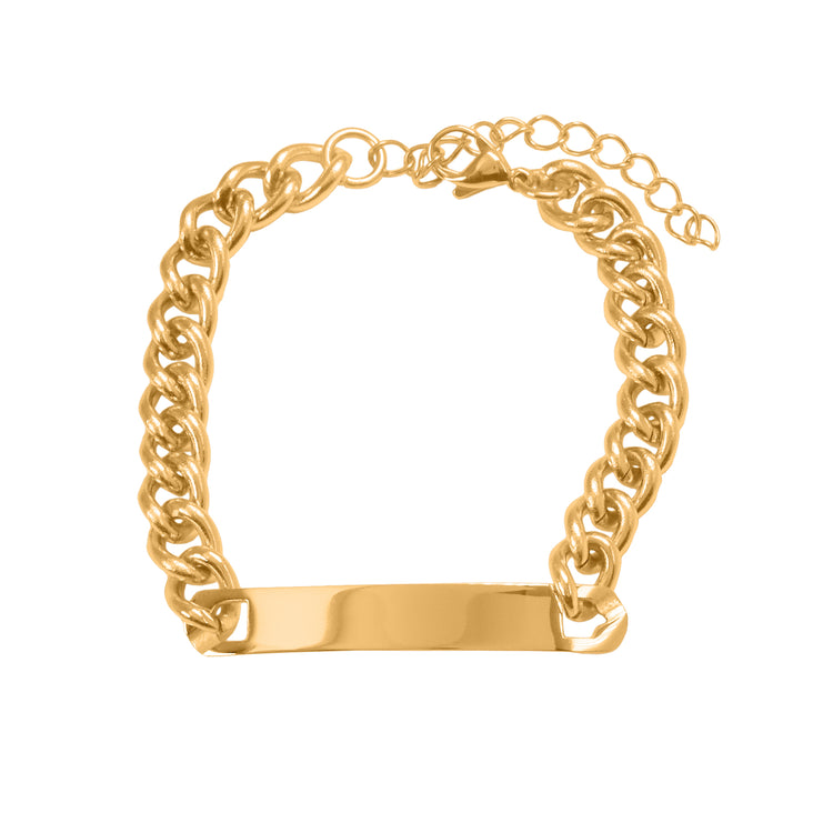 GOLD BAR BRACELET