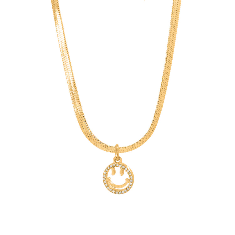 SMILE CHAIN NECKLACE