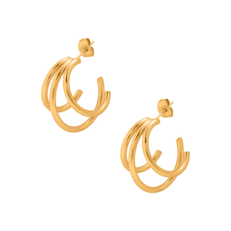 POPPY GOLD EARRINGS