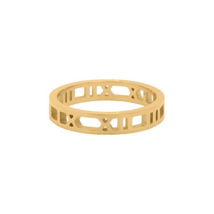 ROMAN STACKING RING