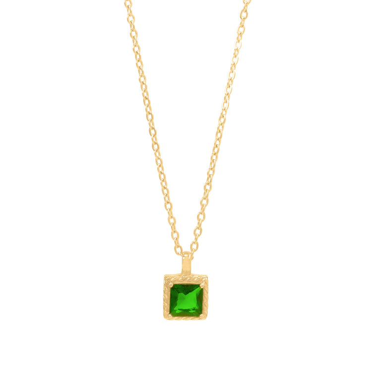 EMMY EMERALD NECKLACE
