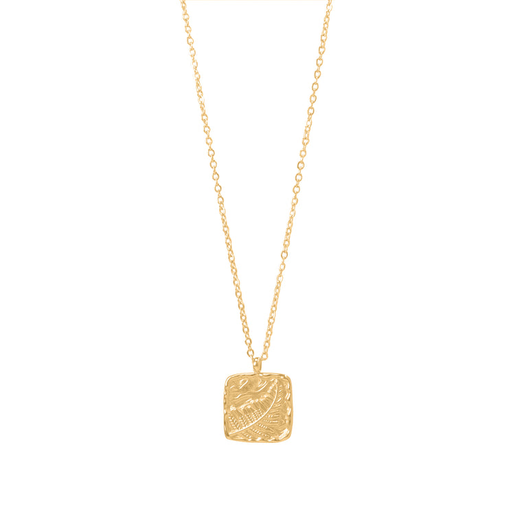 LEAF PENDANT NECKLACE
