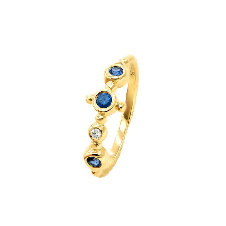 BLUE DOT RING