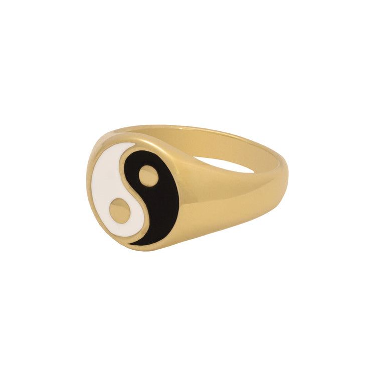 YIN/YANG GOLD RING