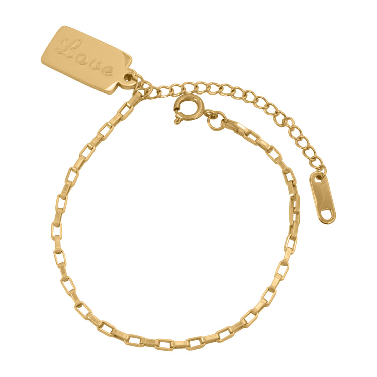 LOVE CHAIN BRACELET
