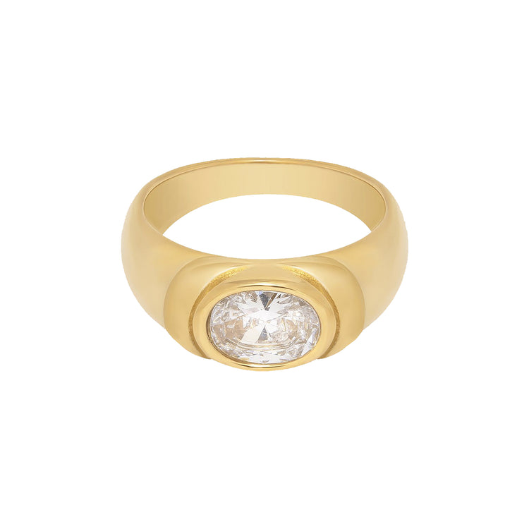 SOLAR GOLD RING