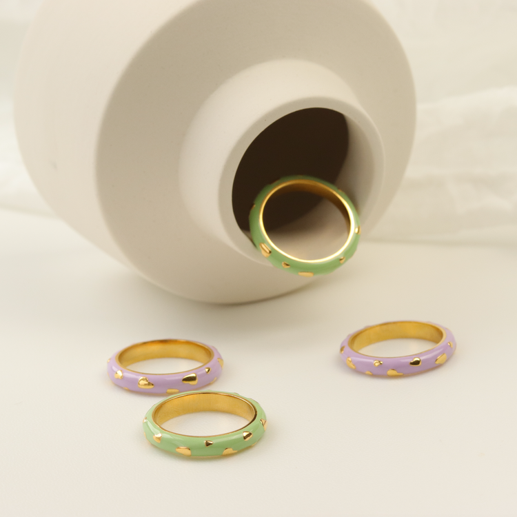 LILAC LOVE RING