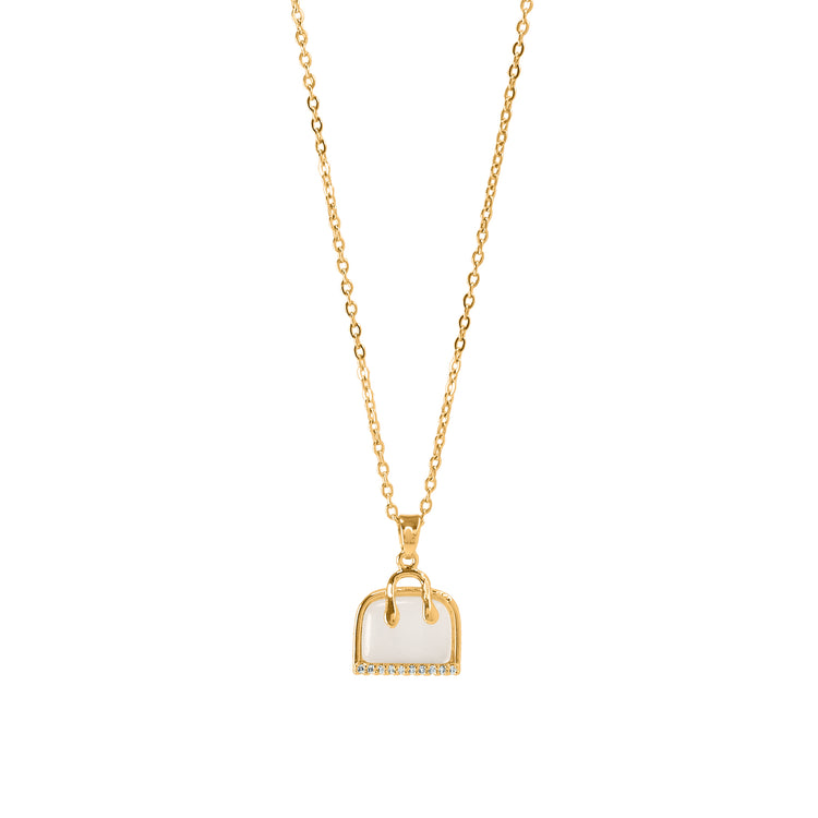 HANDBAG GOLD NECKLACE