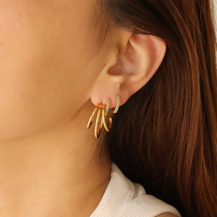 POPPY GOLD EARRINGS