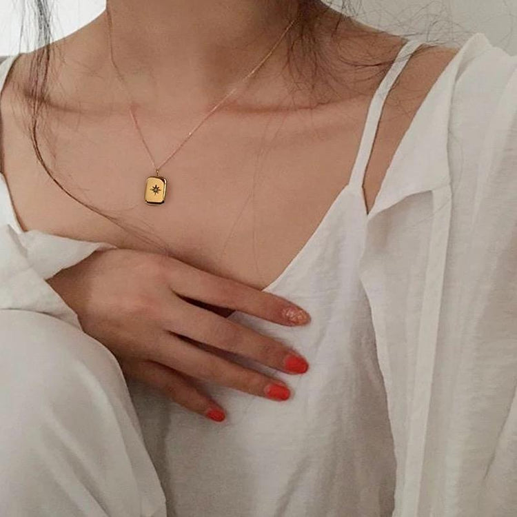 CUBE NECKLACE-VENUS LOVES JEWELLERY