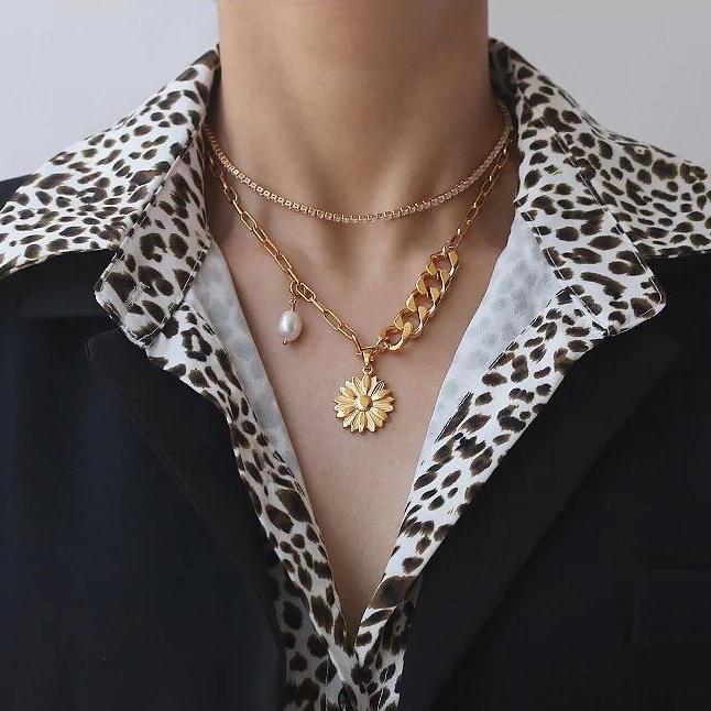 DELUXE FLOWER NECKLACE-VENUS LOVES JEWELLERY