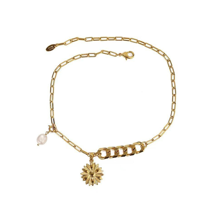 DELUXE FLOWER NECKLACE-VENUS LOVES JEWELLERY
