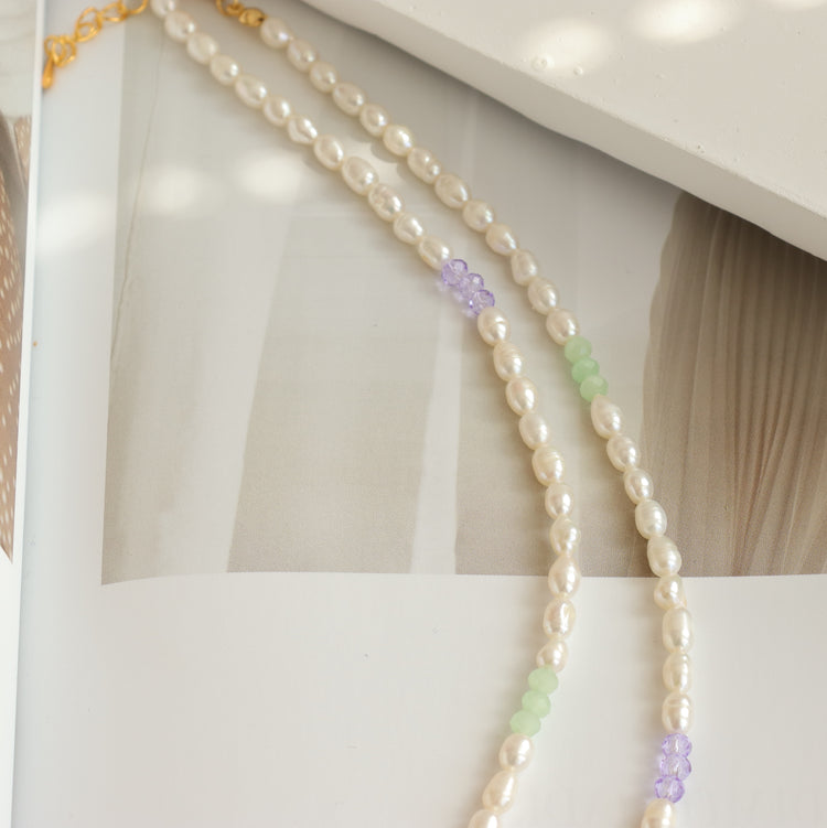 BEAR FRESH WATER PEARL NECKLACE
