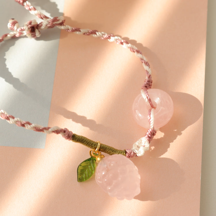GRAPE NATURAL STONE BRACELET