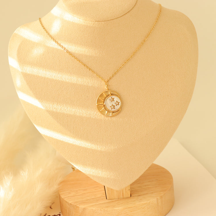 MOON STAR NECKLACE