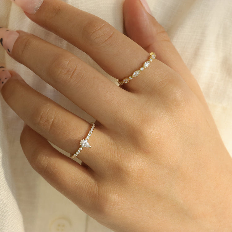 ENGAGEMENT BAND RING