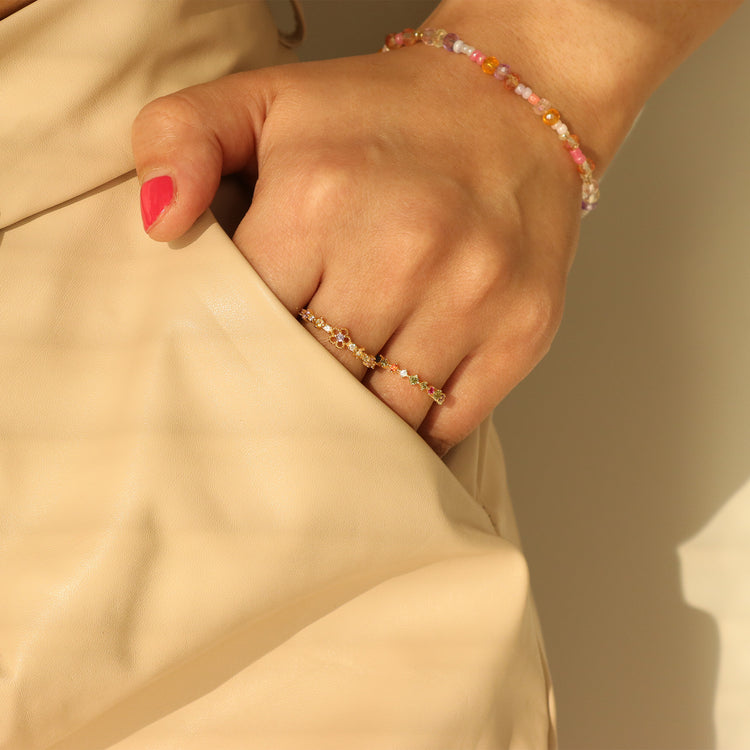RAINBOW BAND RING