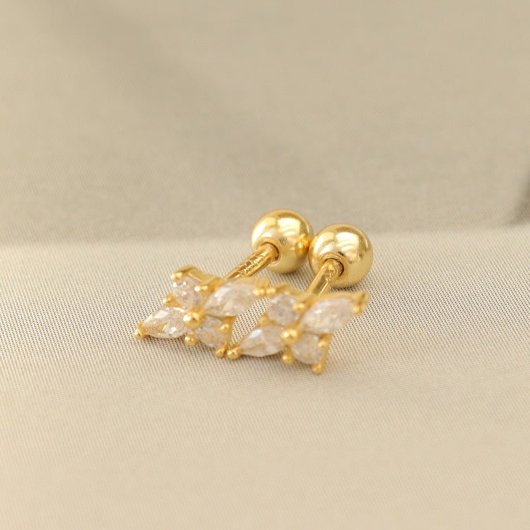 CRYSTAL STUD EARRINGS