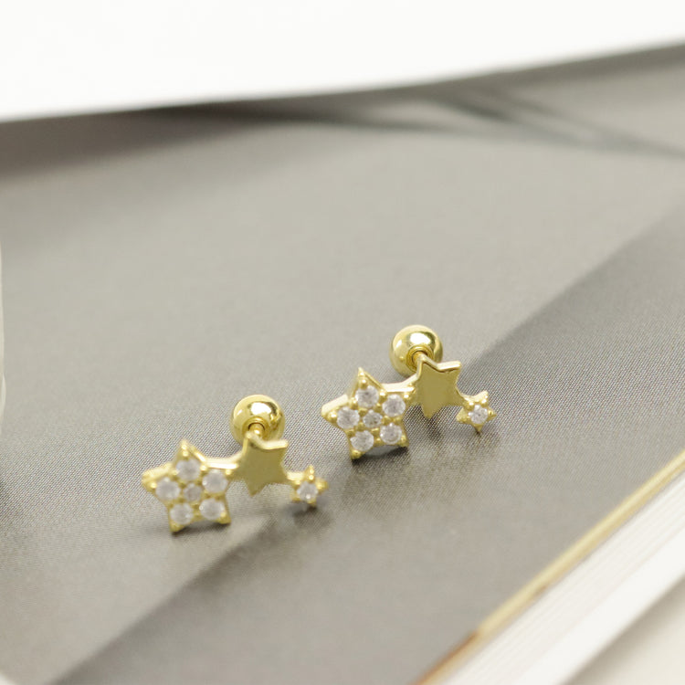 STAR STUD EARRINGS