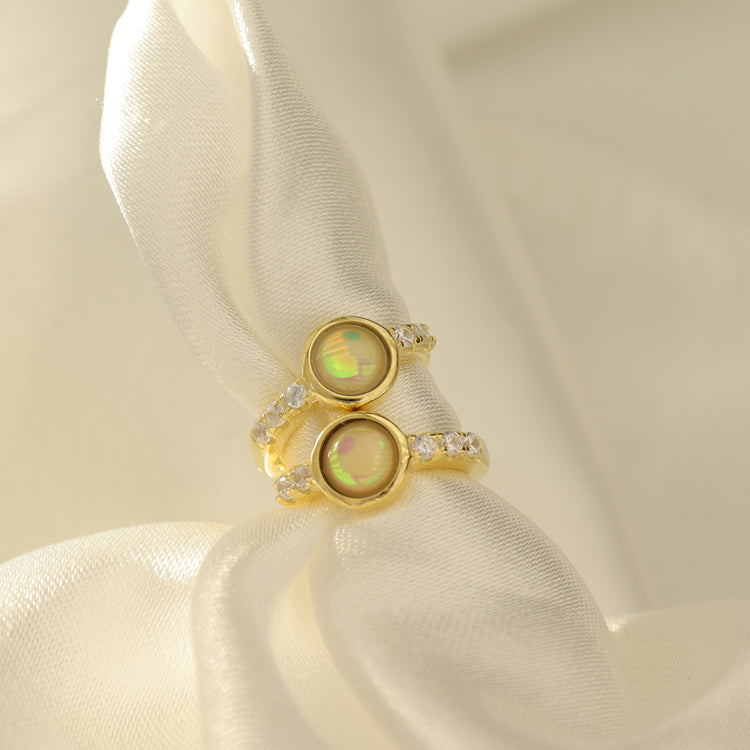 MOON HUGGIES EARRINGS