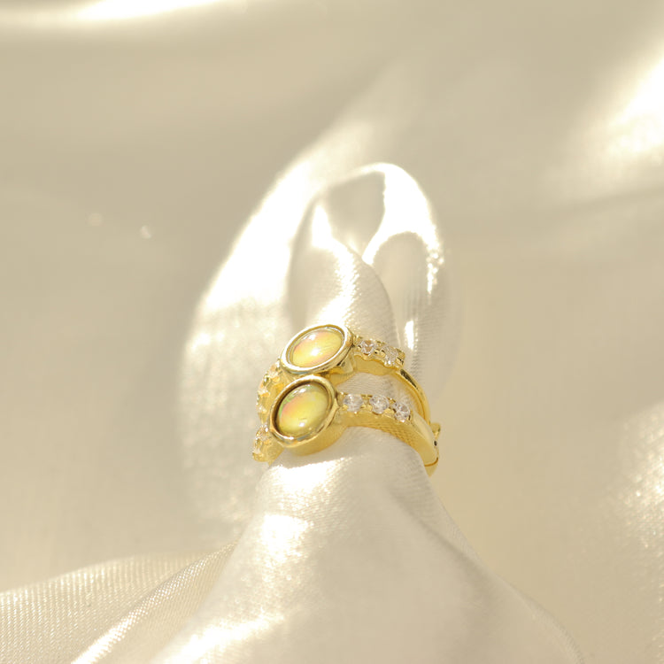 MOON HUGGIES EARRINGS
