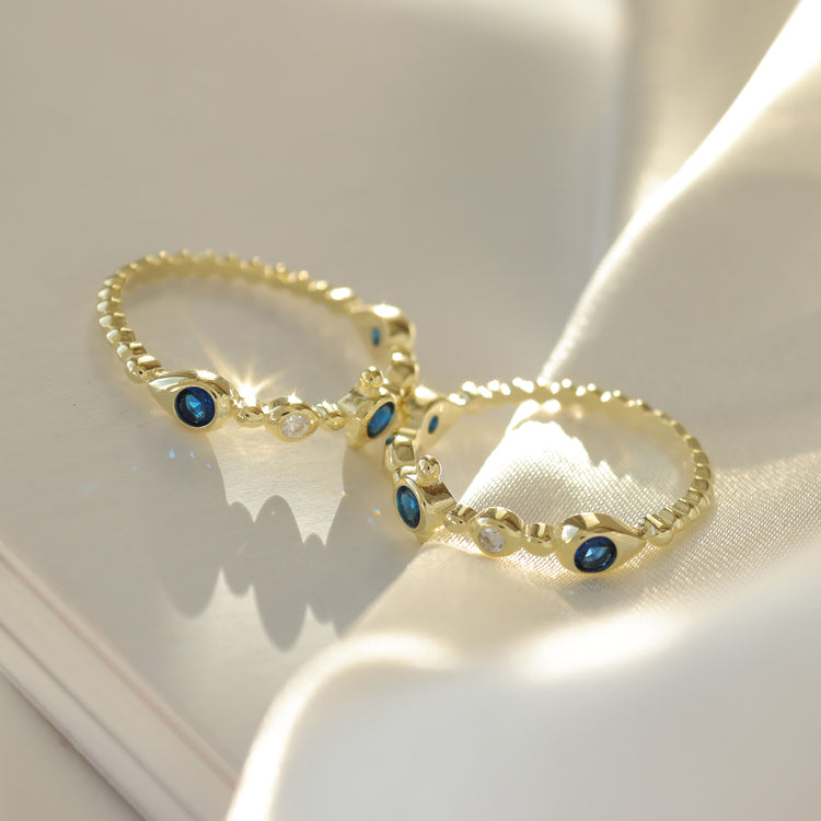 BLUE DOT RING