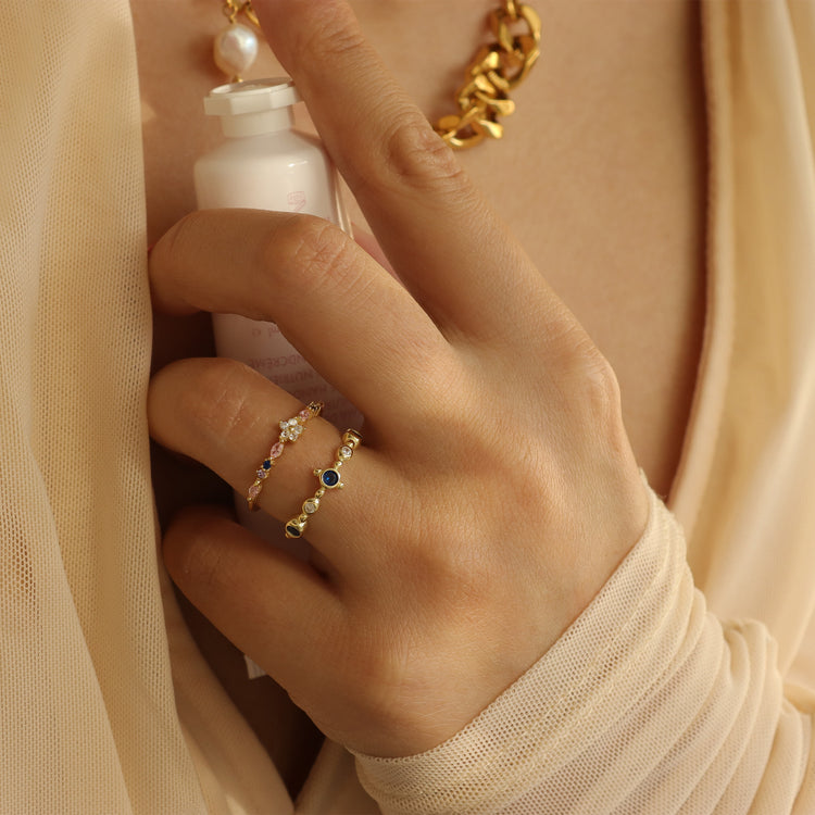 BLUE DOT RING