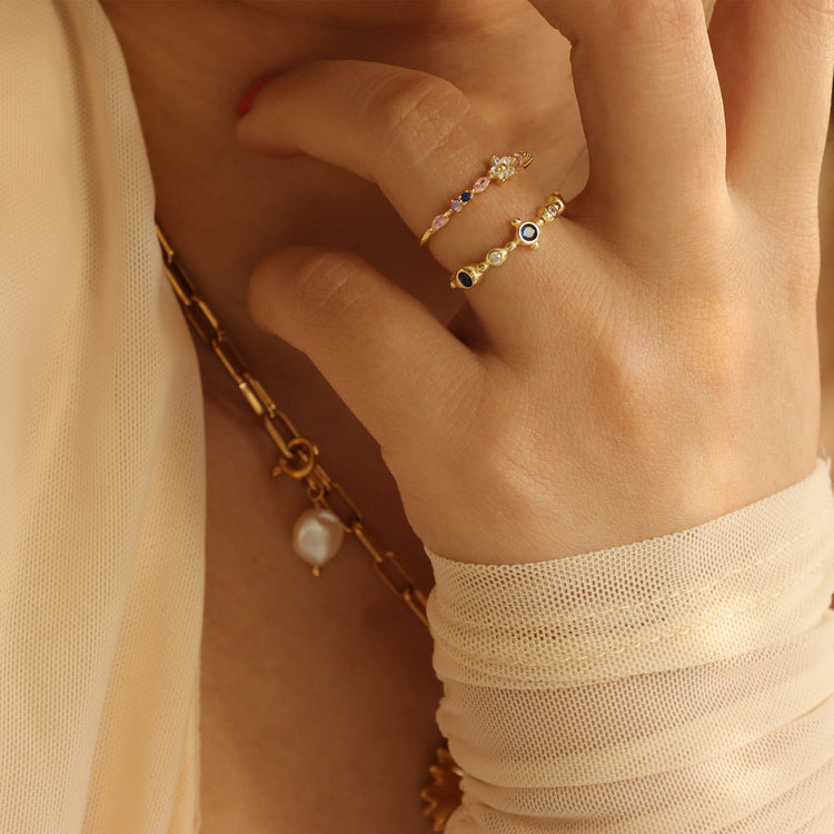 BLUE DOT RING