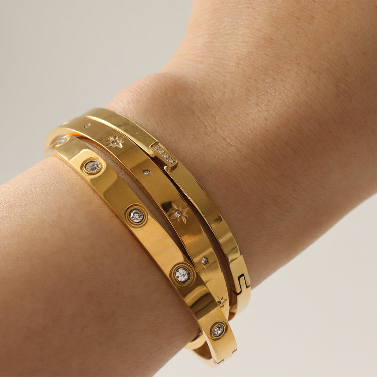 MILA GOLD BANGLE