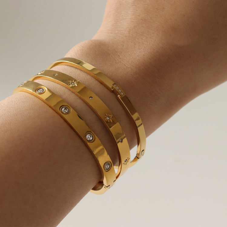 MILA GOLD BANGLE