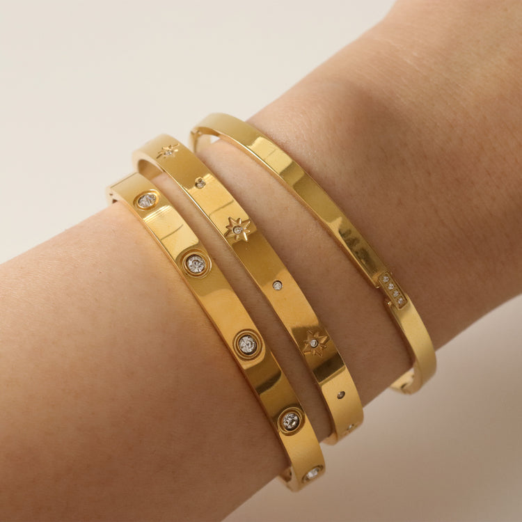 MILA GOLD BANGLE