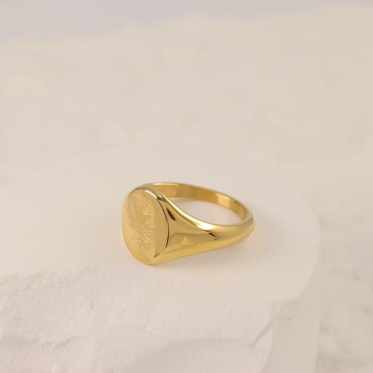 SUNFLOWER RING