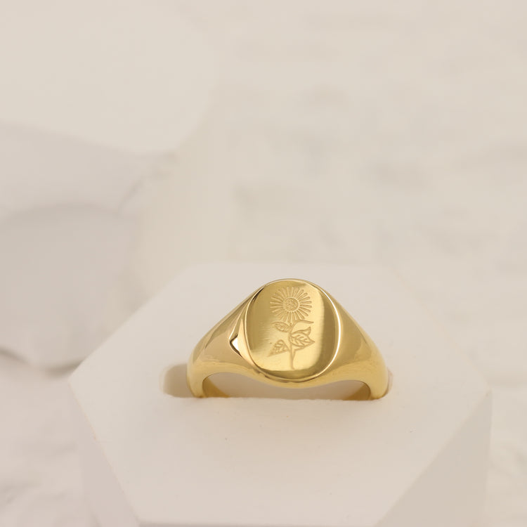 SUNFLOWER RING
