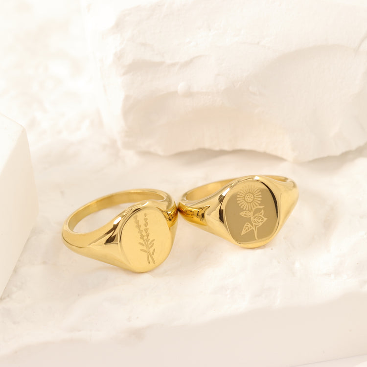 SUNFLOWER RING