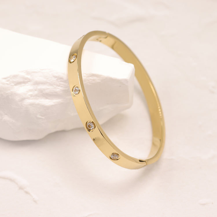 MILA GOLD BANGLE