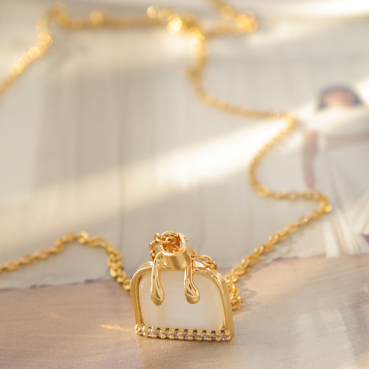 HANDBAG GOLD NECKLACE