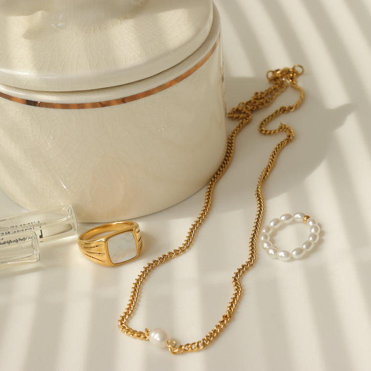 PEARL CHAIN NECKLACE