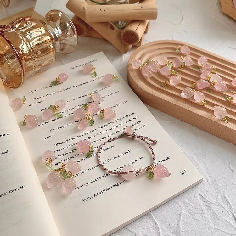 GRAPE NATURAL STONE BRACELET