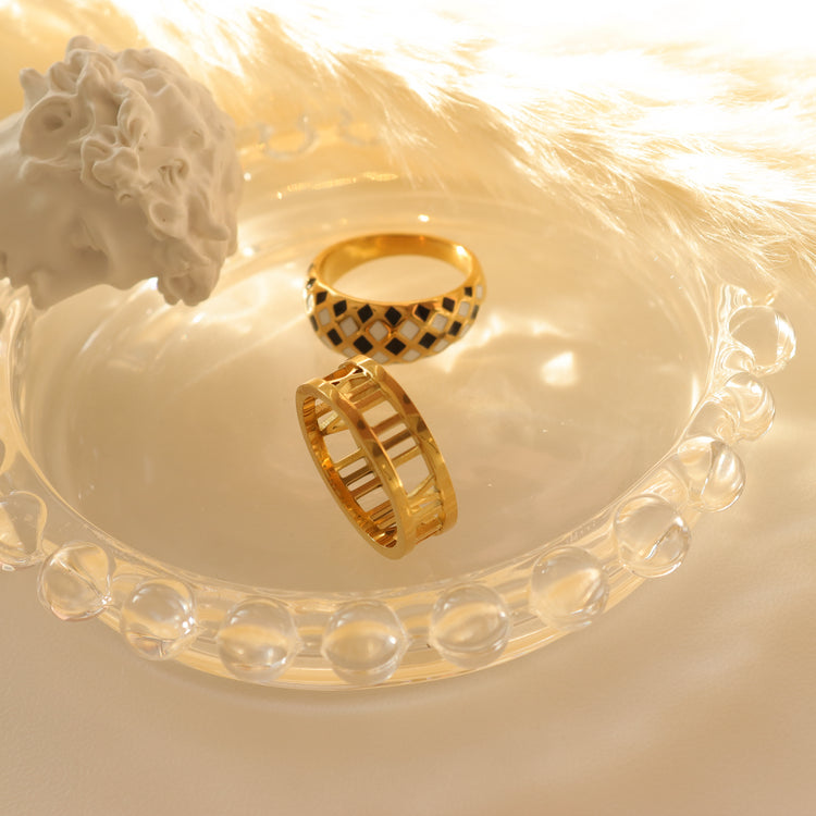 ROMAN BAND RING-VENUS LOVES JEWELLERY