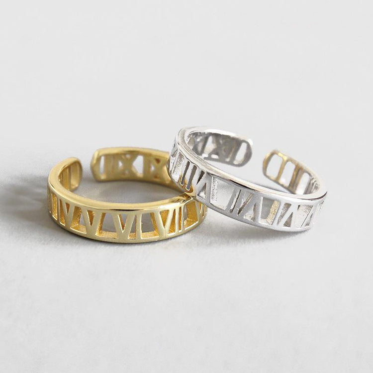 ROMAN OPEN RING-VENUS LOVES JEWELLERY