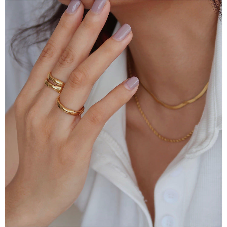 TWIN RING-VENUS LOVES JEWELLERY