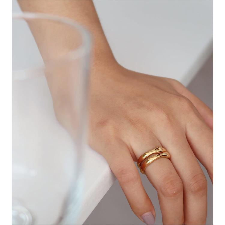 TWIN RING-VENUS LOVES JEWELLERY