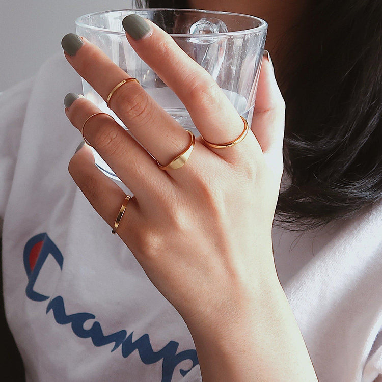 WISH GOLD RING-VENUS LOVES JEWELLERY