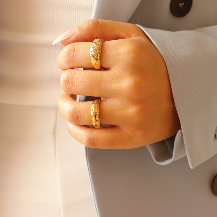CAMILLA GOLD RING