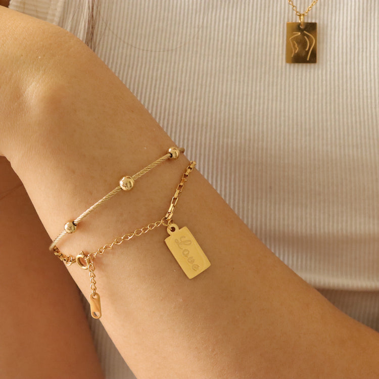 LOVE CHAIN BRACELET