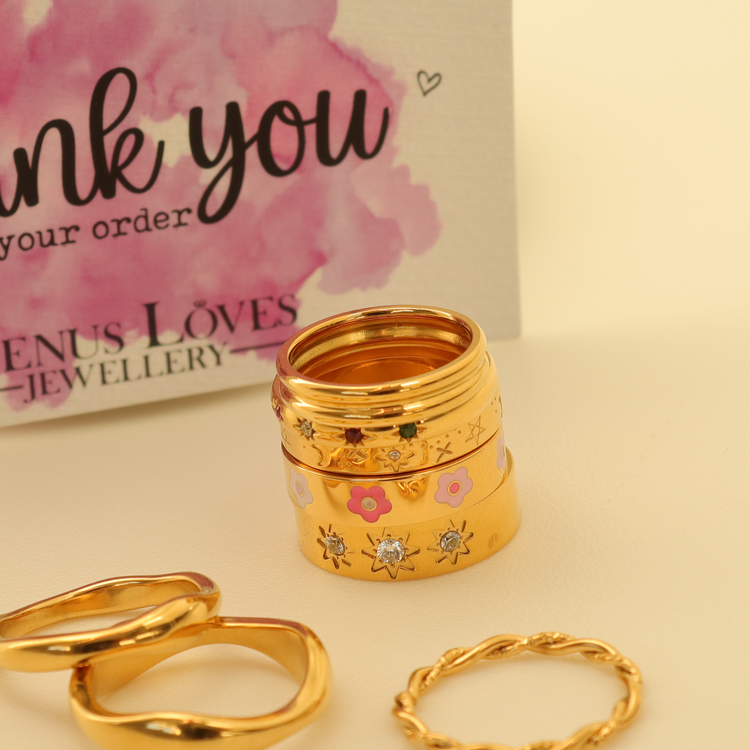 BLOSSOM GOLD RING