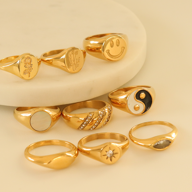 CAMILLA GOLD RING