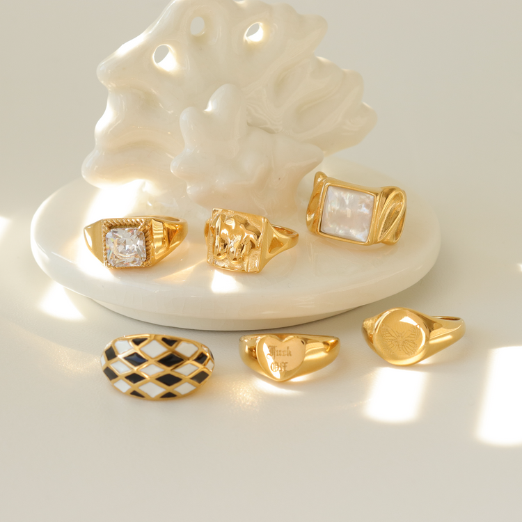AVA GOLD RING