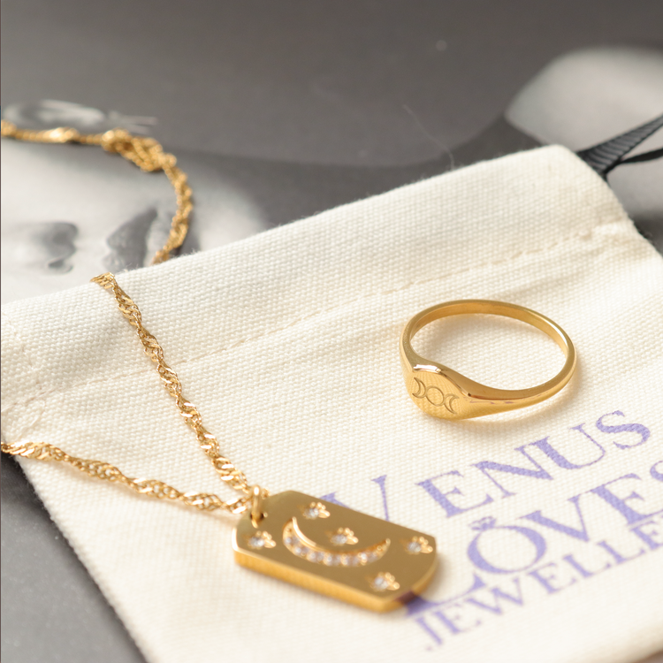 SUN MOON LOVE RING