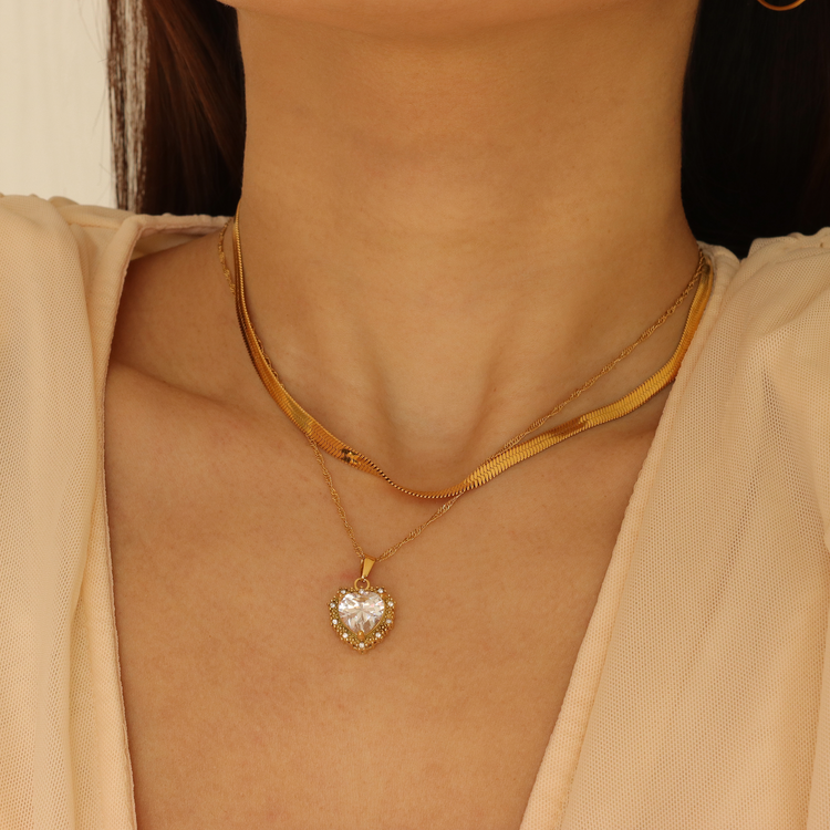 LENA CHARM NECKLACE